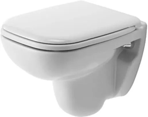 Wc falra szerelhető Duravit D-Code fehér színben fényes felülettel 22110920002