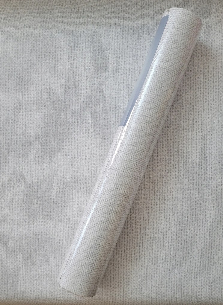 Fali tapéta, szürke dekoratív háttér, finom csík, ezüst csillámok, 187501