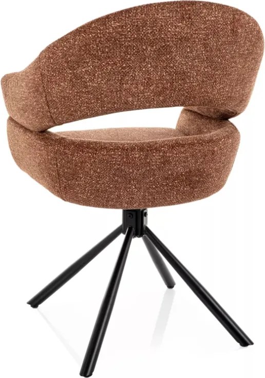 Borgo Leo forgatható étkezőszék camel