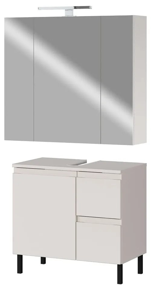 Krémszínű fürdőszoba bútor szett Salinas – Germania