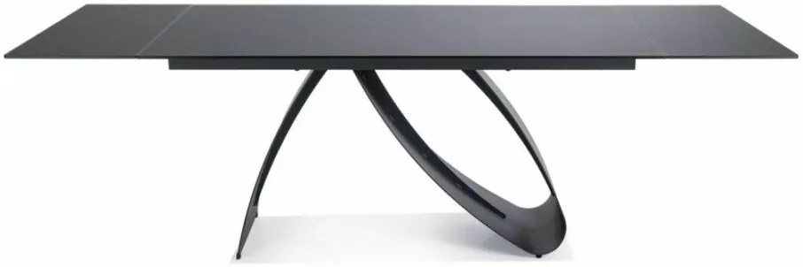 Diuna bővíthető étkezőasztal fekete 160-240 cm