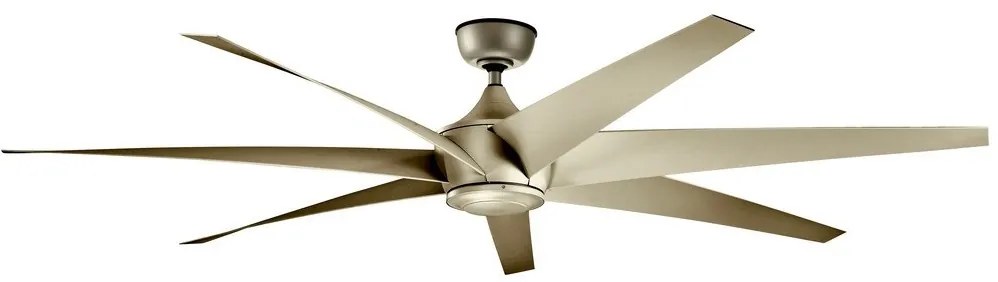 Kichler KLF-LEHR-80-AS - Mennyezeti ventilátor LEHR IP44 + távirányítás