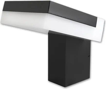 MasterLED Lango 7 5 W-os fekete oldalfali lámpa