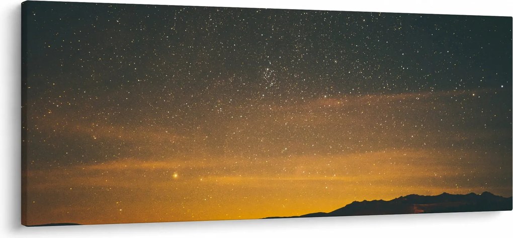 Egy csillagos ég képe (120x50 cm)