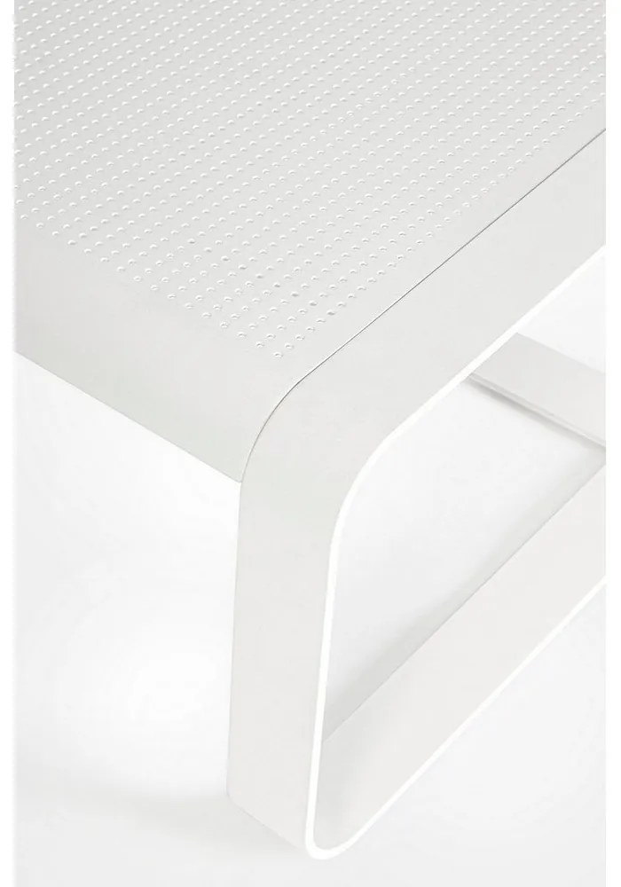 Alumínium kerti dohányzóasztal 62x105 cm Merrigan – Bizzotto