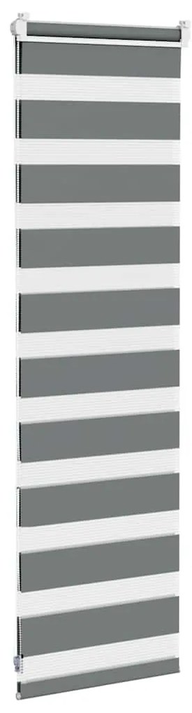 zebra vak sötét szürke szövetszélesség 35,9 cm poliészter