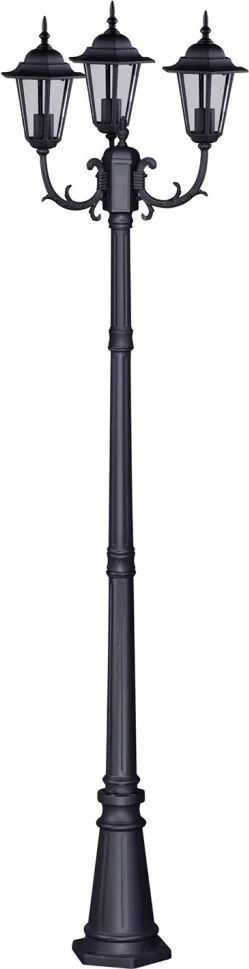 KAJA 7009A2-3_CZARNY STANDARD Kandeláber Fekete E27 IP44