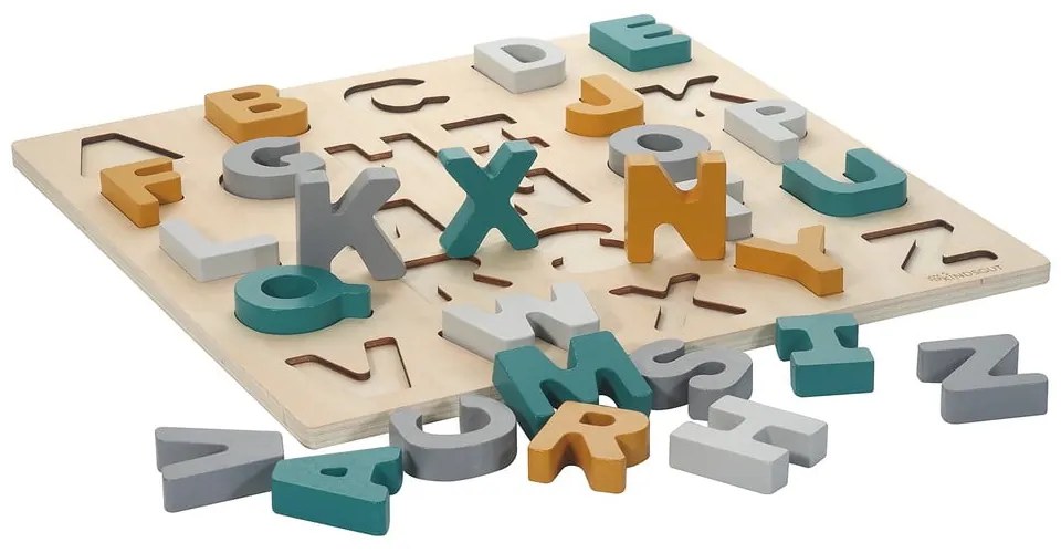 Fa formabeillesztős puzzle (részek száma 25) Caspar – Kindsgut