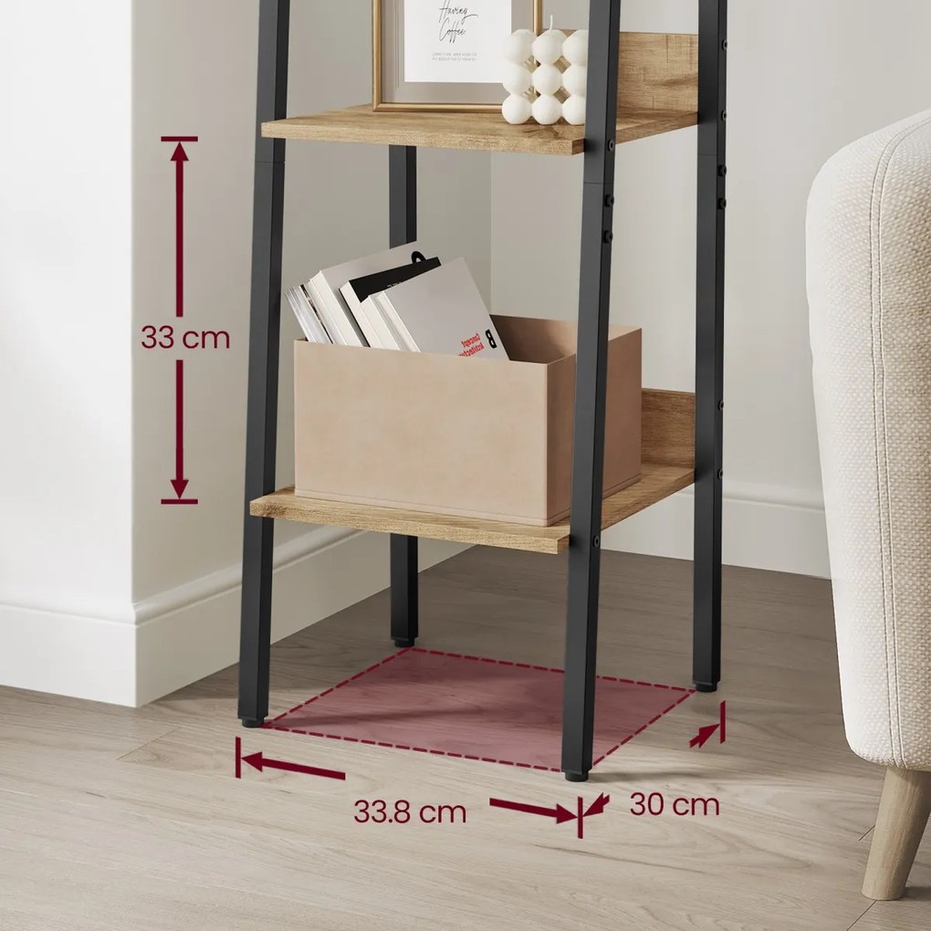 Tároló TAYLOR ARTISAN 5 polc 170x33,8 cm