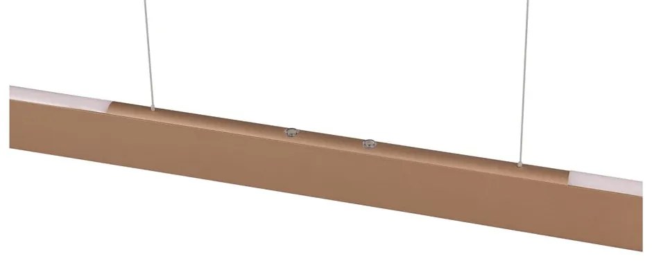 Barna LED függőlámpa Helios – Trio