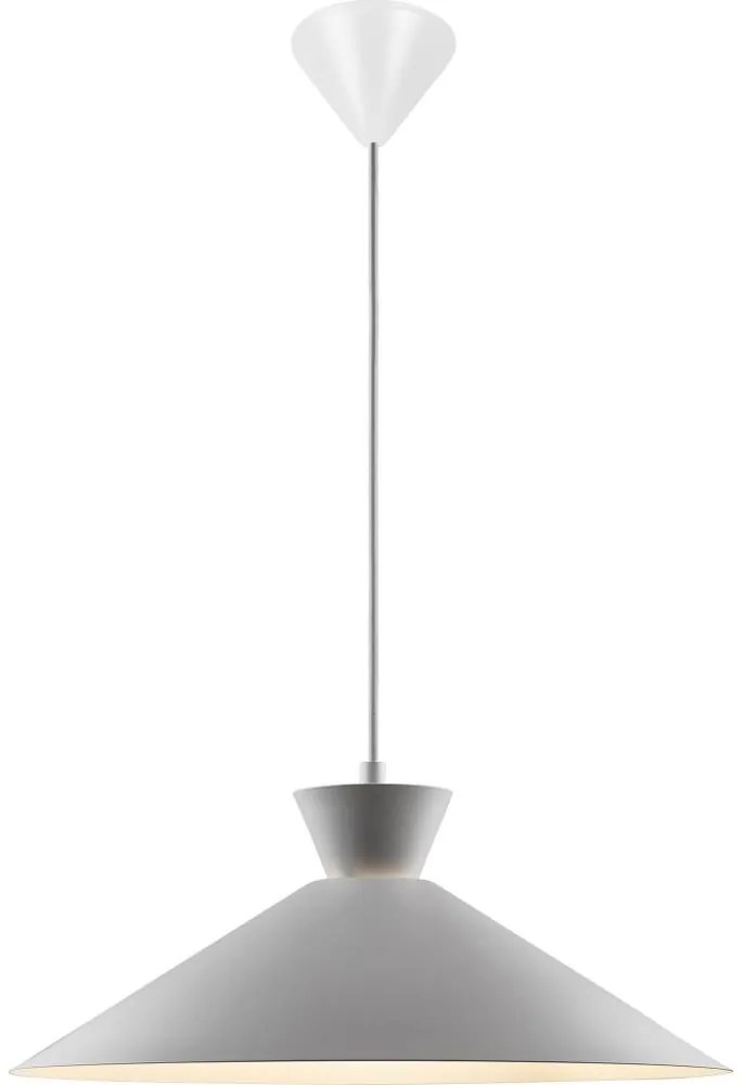 Nordlux - Csillár zsinóron DIAL 1xE27/40W/230V átm. 45 cm szürke