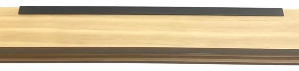 LED Csillár zsinóron LED/22W/230V 4000K 120 cm fenyő/tömör fa