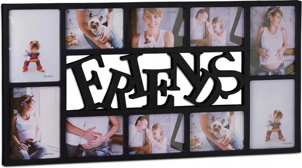 Képkeret Több Képhez Relaxdays 37 x 72 cm