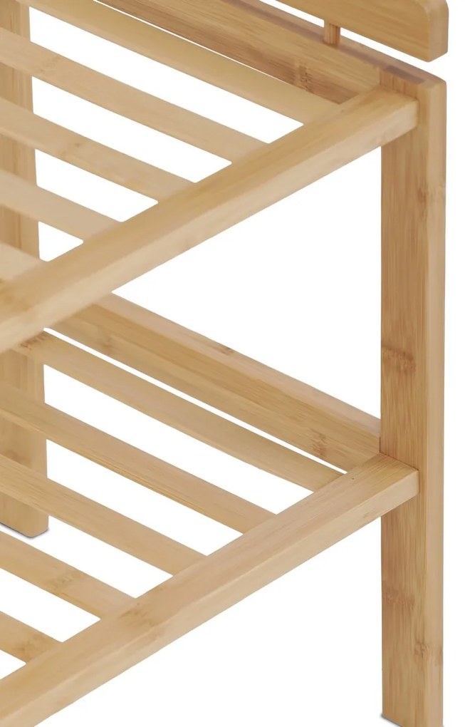 Cipősszekrény B011 NAT, bambusz