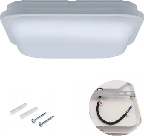 Fürdőszobai Plafon Fürdőszoba Lámpa Kültéri Mennyezeti Led Lámpa 24W IP54