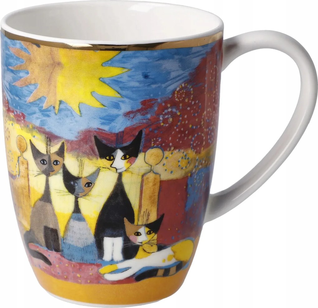 Goebel Rosina Wachtmeister Macskák -Bögre 400ml