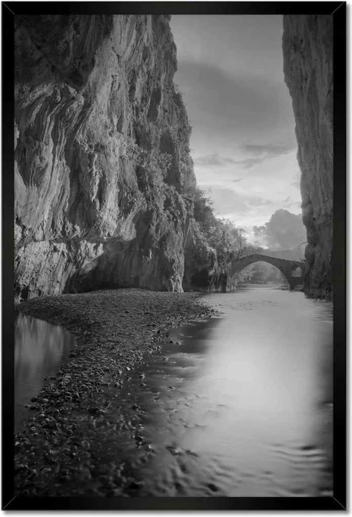 Poszterek keretben 40x60 Misztikus átjáró Kilátás