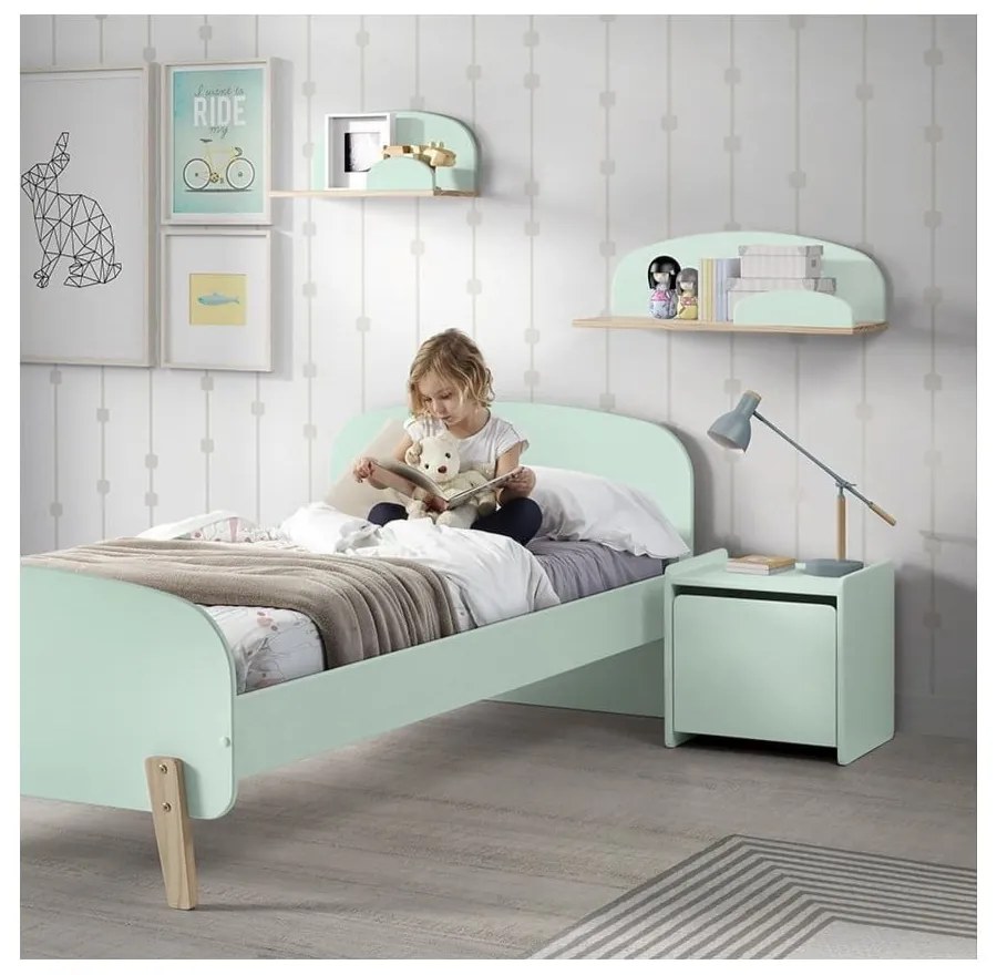 Kiddy mentazöld éjjeliszekrény - Vipack