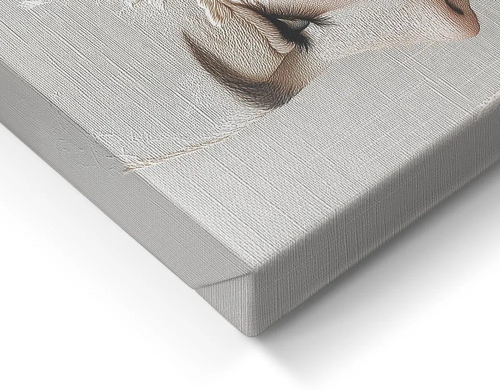 Kép 60x80 cm Stitched Bloom – Styler