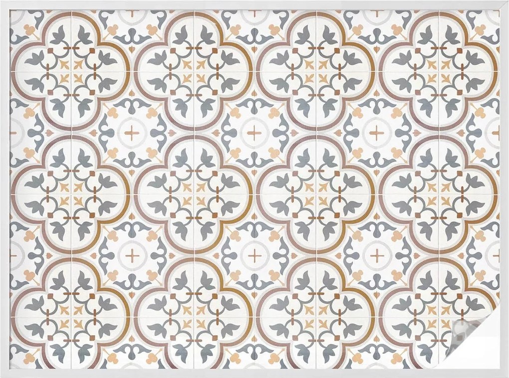 Öntapadós adatvédelmi fólia szélvédőre Cserép díszek 200x146