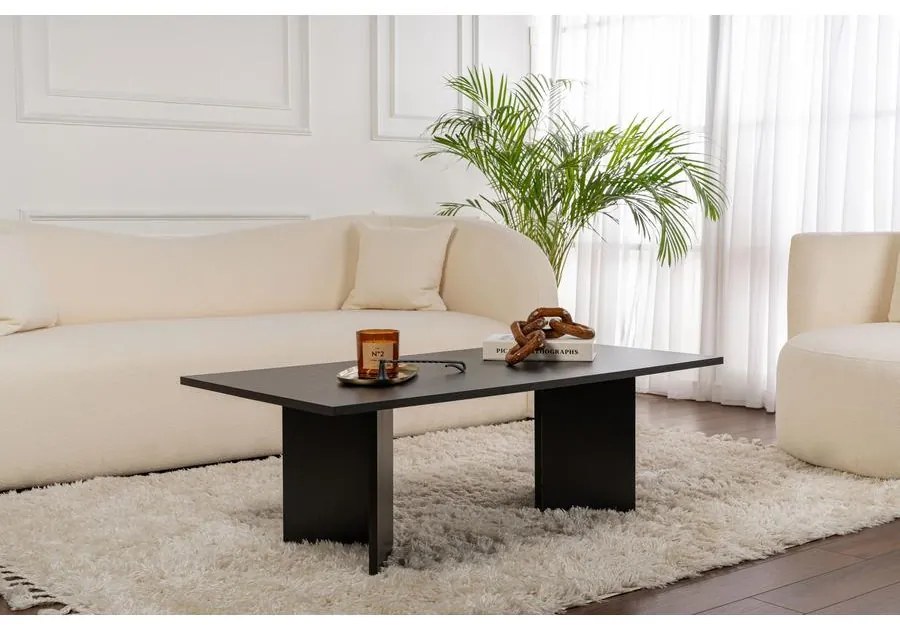 Dohányzóasztal Sabin - Wood Black