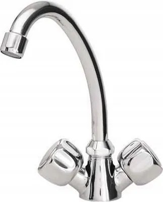 Konyhai mosogató csaptelep álló Lux Króm Kiváló Minőség