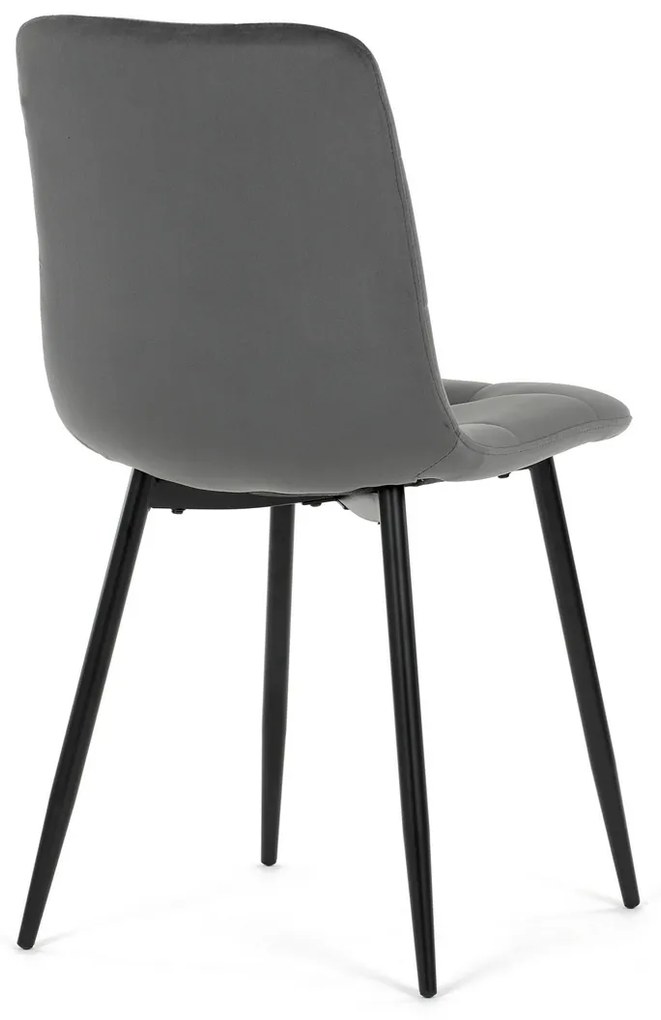 Étkezőszék garnitúra CT-281 GREY4, 4 db