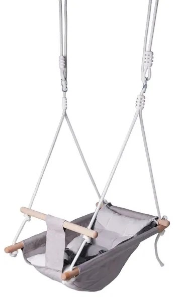 2Kids Toys - Gyermek textilhinta a legkisebbeknek szürke