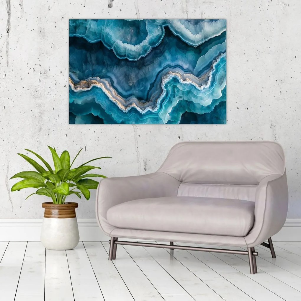 Kép - Akvamarin részlet (90x60 cm)