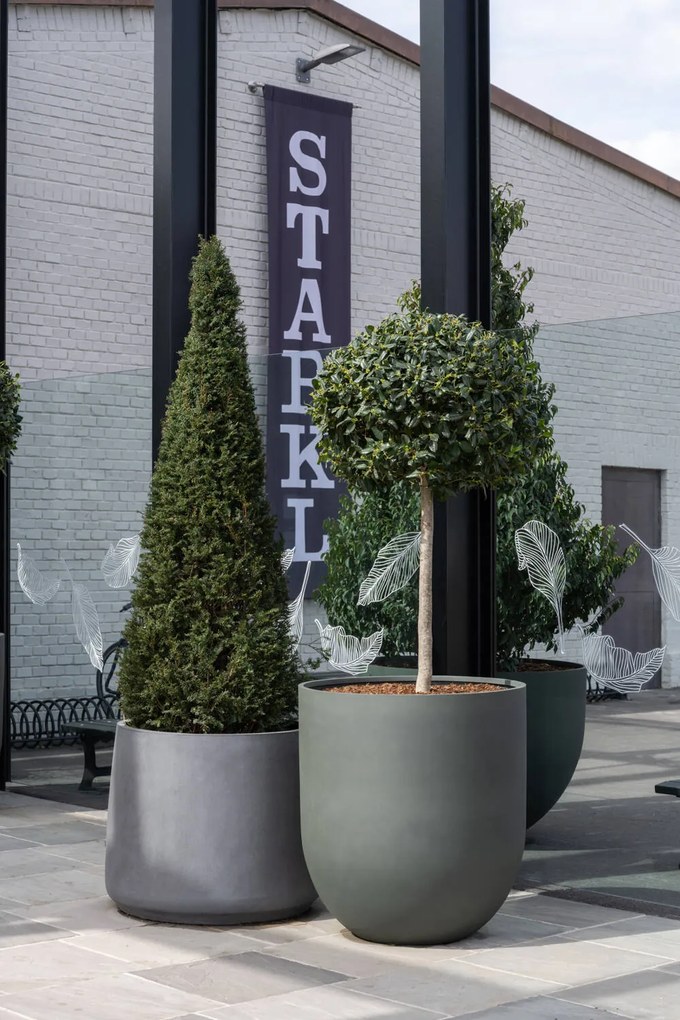 Pottery Pots Jumbo Lex virágcserép, fenyőzöld színű, több méretben - PotteryPots méret: H - ø 114 cm | m. 125,5 cm