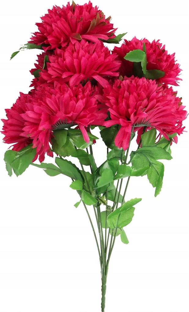 9-es krizantém csokor bordó Goliat