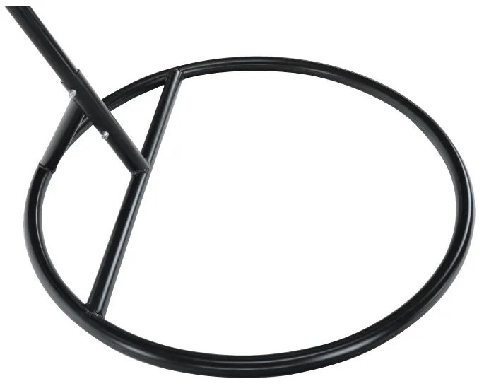 Bézs KOLUMBIA függőfotel fekete állvánnyal