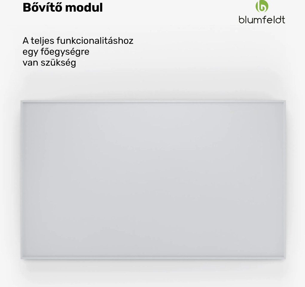 Blumfeldt RadiantSmart IR Heater, Infravörös hősugárzó, Erősítő egység, IP44
