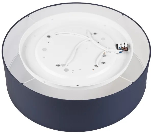 Mennyezeti lámpa SIRJA PASTEL DOUBLE 4xE27/15W/230V átm. 45 cm sötét kék