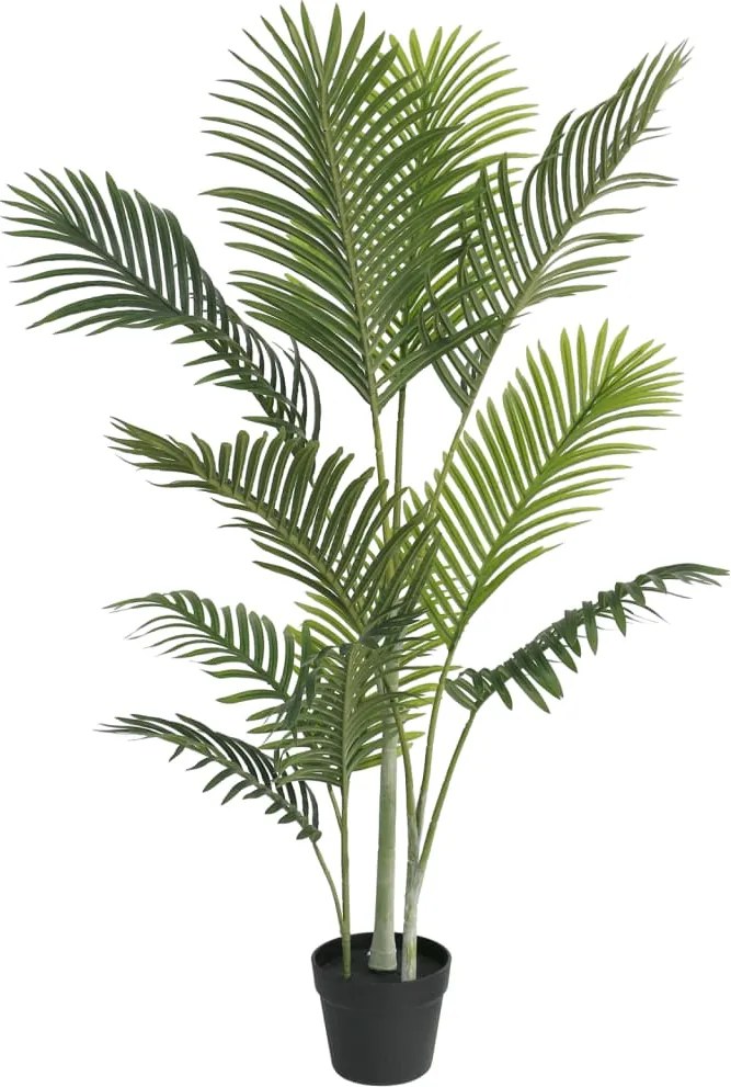 vidaXL zöld PP mű pálmafa 120 cm