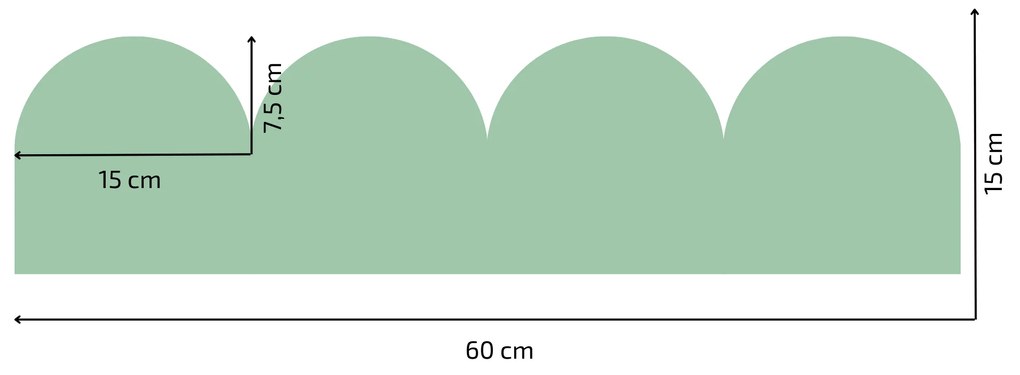 PIPPER. Textil öntapadó tapéta - Mini Ív - Menta színű Szín: Sápadt