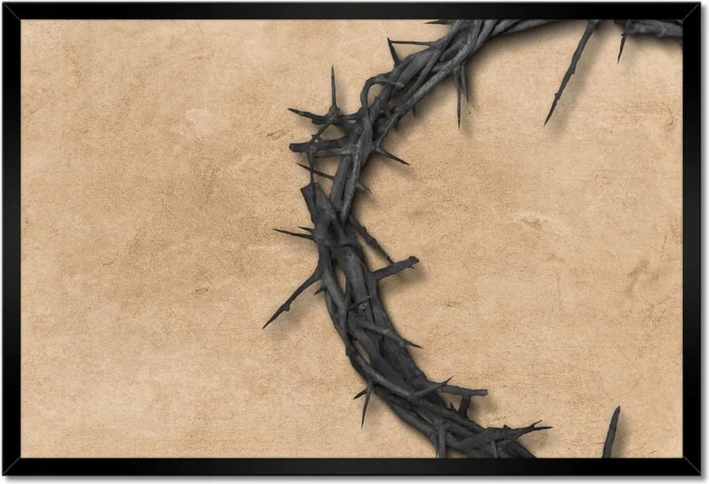 Poszterek keretben 60x40 Töviskorona Tövisek
