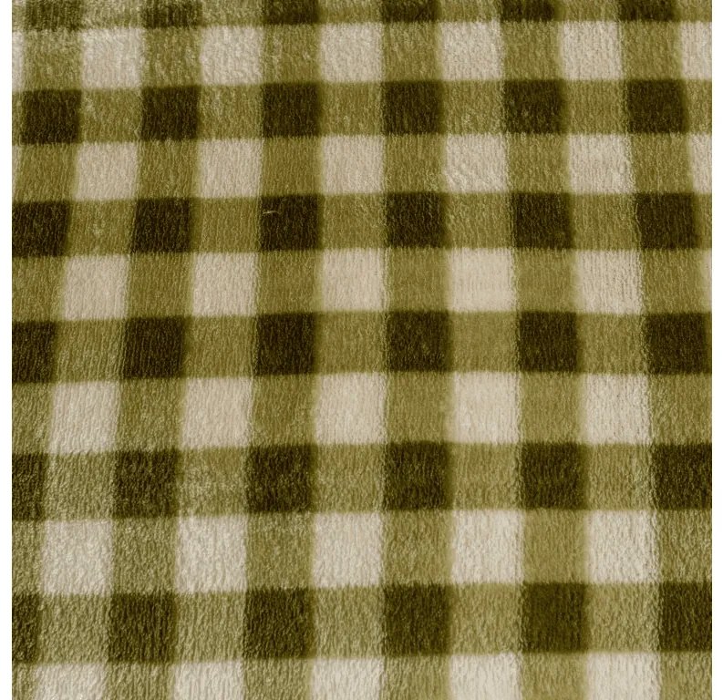 Mikroplüss ágyneműhuzat KELVIO zöld Ágyneműhuzat mérete: 70 x 90 cm | 140 x 200 cm