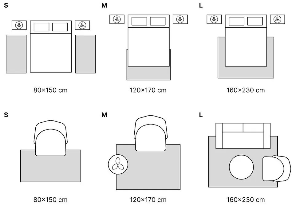 Kézi szövésű újrahasznosított pamut szőnyeg 160x230 cm Chandia – Universal
