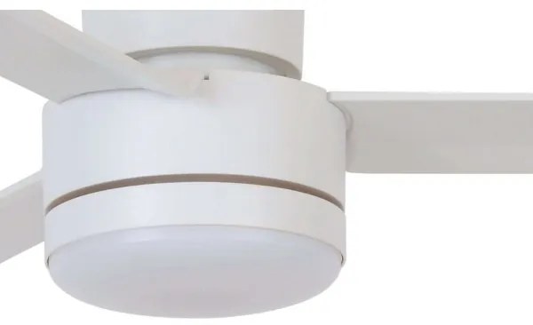 BAYSIDE 213036 - LED mennyezeti ventilátor LAGOON GX53/17W/230V fehér + DO