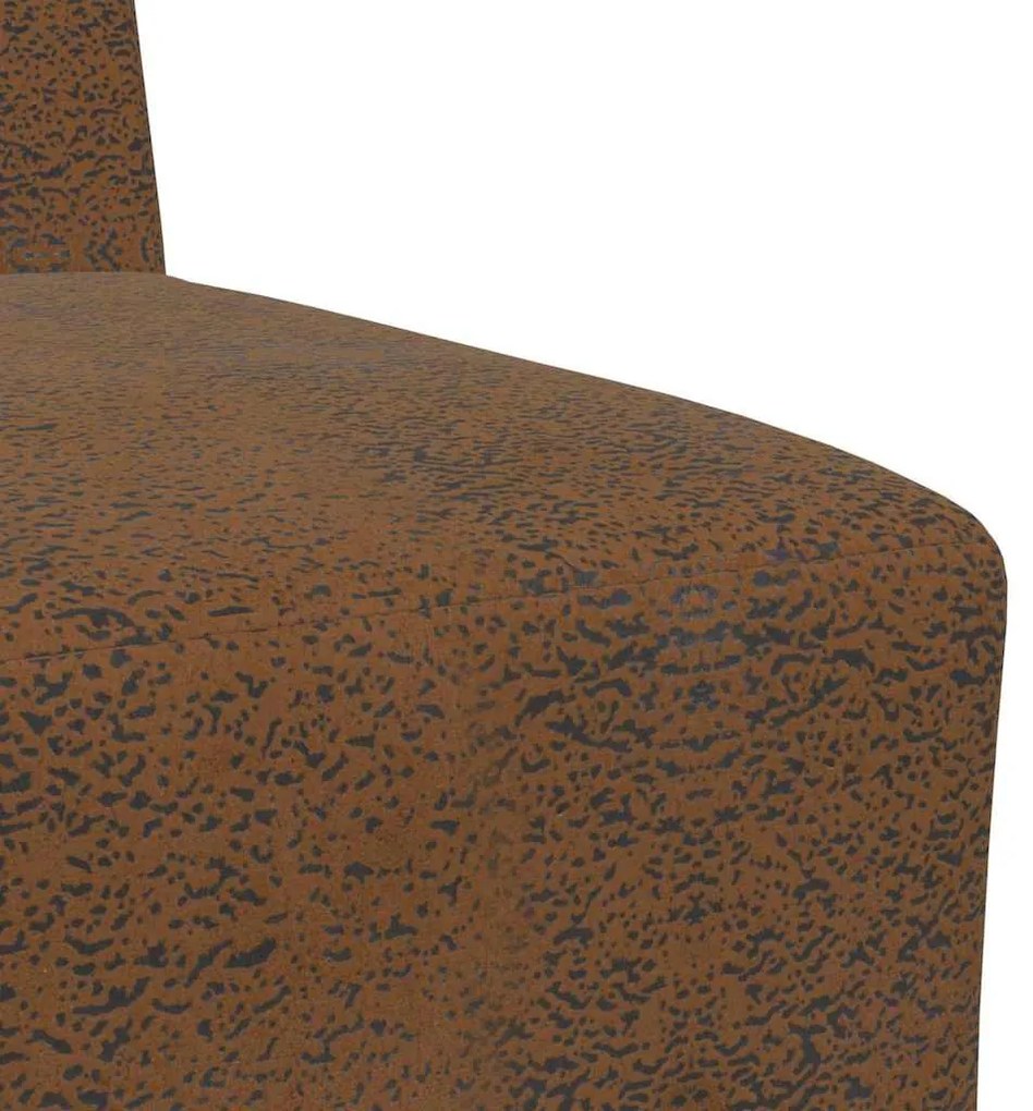 Fotel 3 pcs Barna 55 x 74 x 82 cm Műbőr velúr