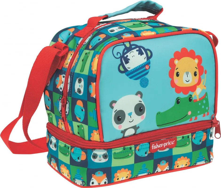 Fisher-Price Animals thermo uzsonnás táska 21 cm