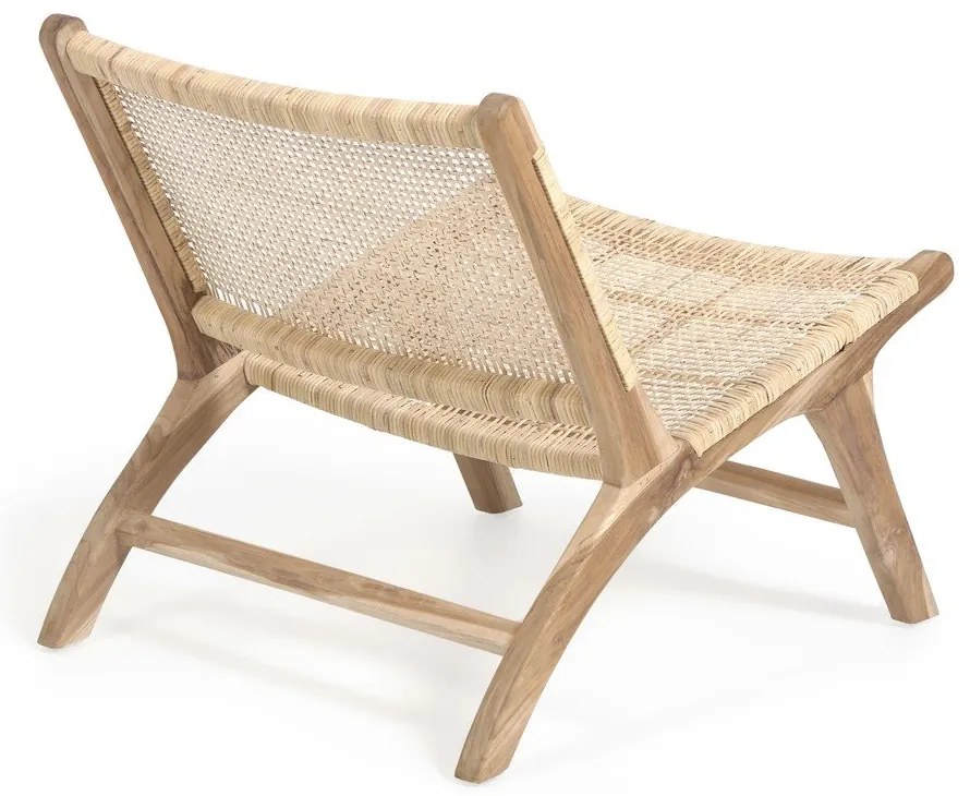Natúr színű szőtt fotel Beida – Kave Home