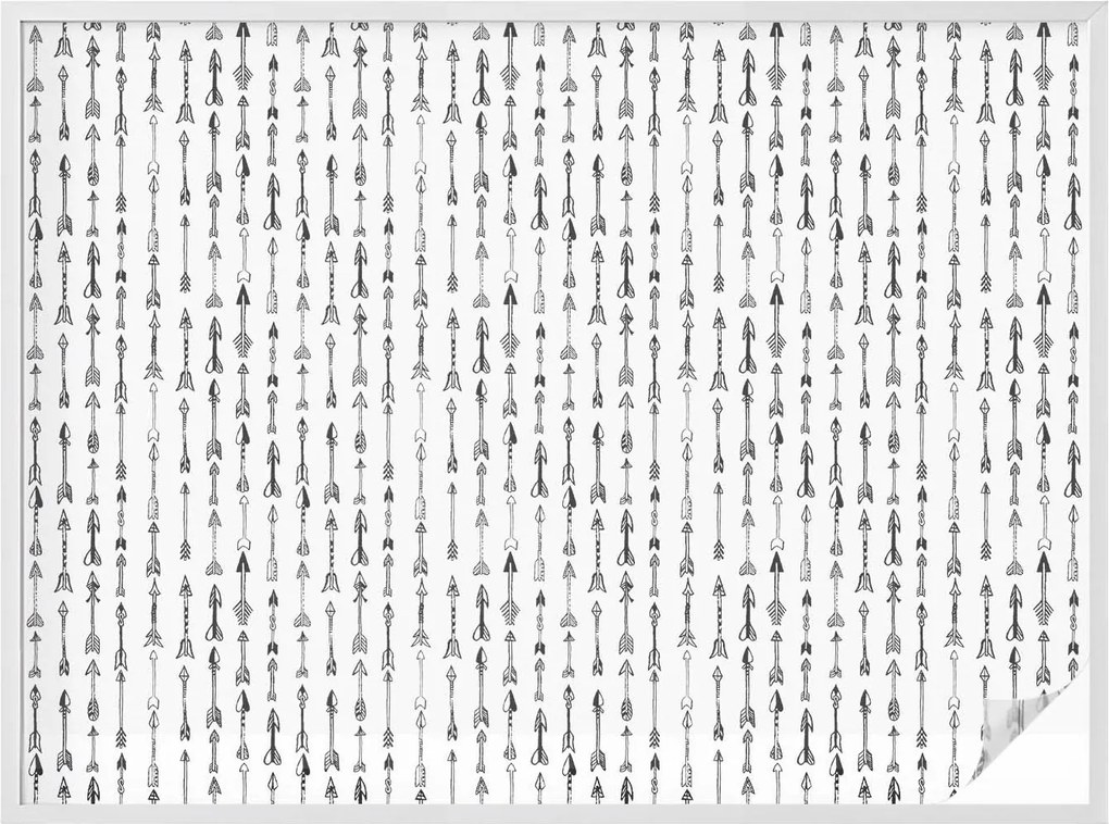 Szélvédőfólia Adatvédelem Geometrikus nyilak 200x146 cm