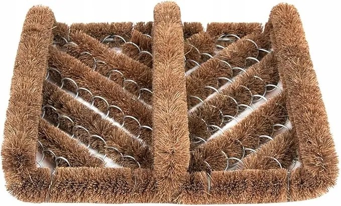 Lábtörlő Minamar Természetes Kókuszrost Szőnyeg 33X30CM