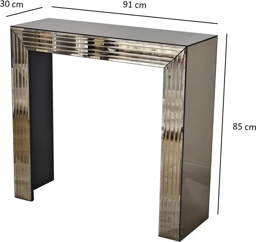 Dresser komód, bronz, 91 cm