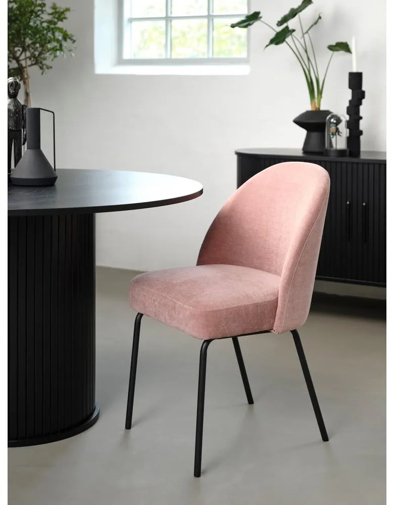 Rózsaszín étkezőszék Creston – Unique Furniture