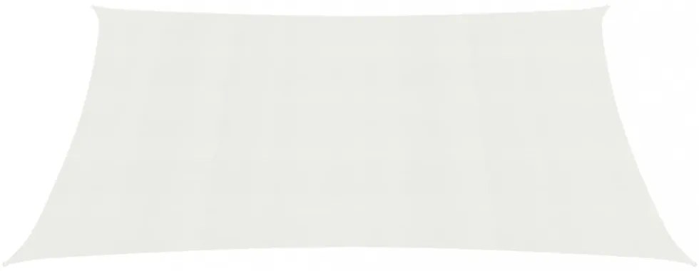 fehér HDPE napvitorla 160 g/m² 2 x 4,5 m
