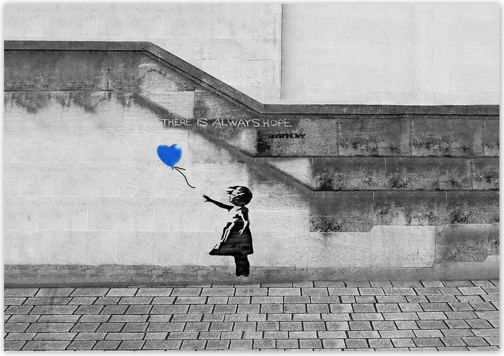 Poszterek 100x70 Banksy Always Hope Mural