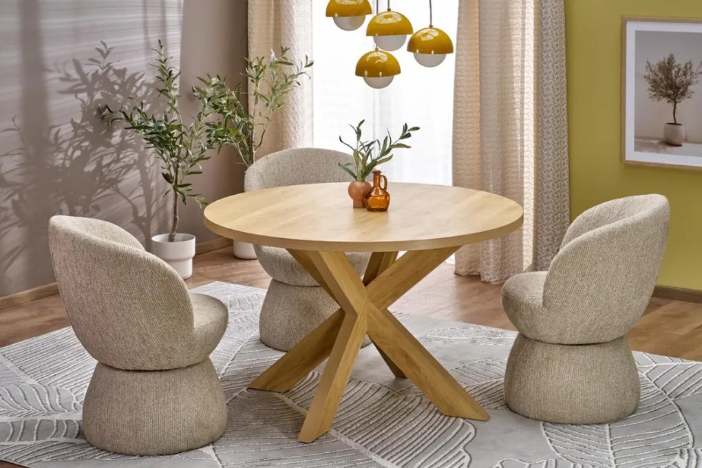 Morus kör étkezőasztal 105 cm
